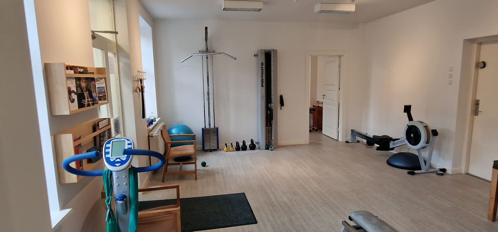 billede af træningsrum